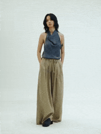 otherstore pants spring outfits wide leg pants fit and flare dresses GIF