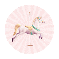 larioscentro malaga unicornio caballito larios Sticker