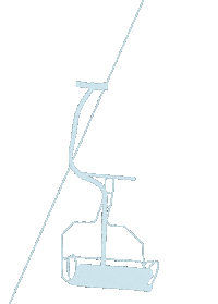 Double Seat Lift Sticker by Velika planina d.o.o.