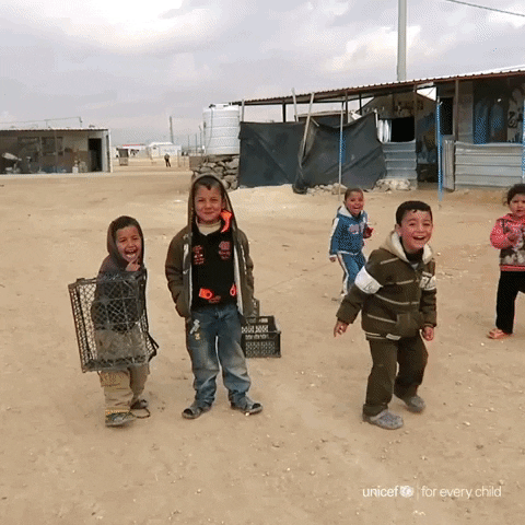 Laugh Happiness GIF by UNICEF
