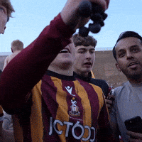 Football Celebration GIF by Bradford City AFC