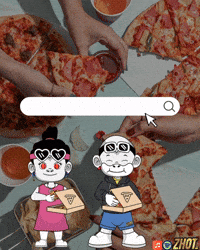 Pizza Party GIF by Zhot