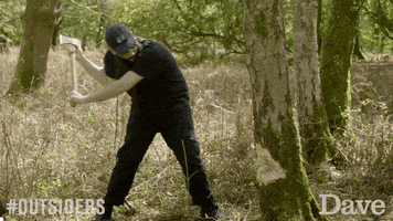 David Mitchell Outsiders GIF