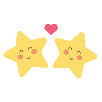 foliosestudio amor star stars in love Sticker