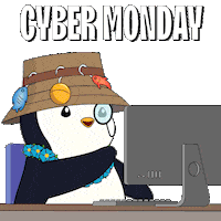Black Friday Shopping Sticker by Pudgy Penguins
