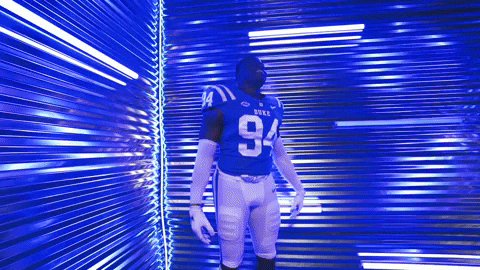 DukeFootball giphyupload football lets go college football GIF