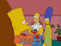 homer simpson drinking GIF