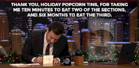jimmy fallon popcorn GIF by The Tonight Show Starring Jimmy Fallon