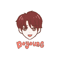 Anienah kpop treasure yg doyoung Sticker