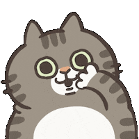Tabby Cat Sticker
