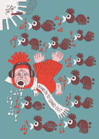 Boardcubator bird leaving poseurs amleaving GIF