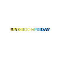 Friday Freedom Sticker by ibüümerang