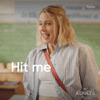 Hit Me Nick Kroll GIF by Adults