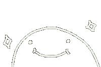 Happy Smirk Sticker