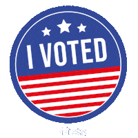 Voting Kamala Harris Sticker by pictarine