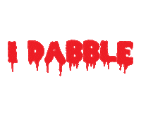 jordan hefler i dabble Sticker