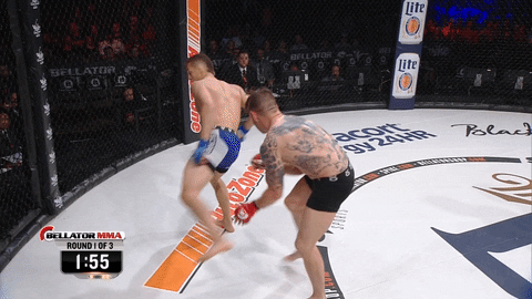 ray wood yes GIF by Bellator