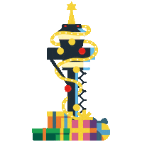 Happy Christmas Sticker by berlinairport