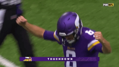 Kirk Cousins Sport GIF by Minnesota Vikings