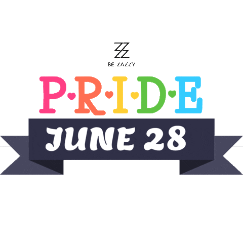 Pride Love Sticker by BeZazzy