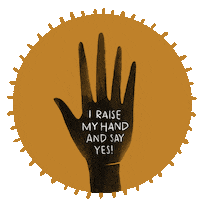 Say Yes Sun Sticker by Gingiber by Stacie Bloomfield