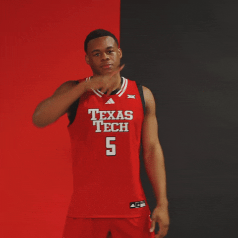 Josiah Moseley GIF by Texas Tech Basketball