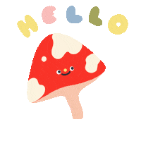 Happy Wave Sticker by Maì