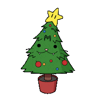 Happy Merry Christmas Sticker by Tutimon
