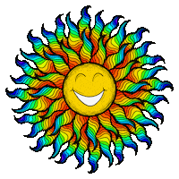 Happy Rainbow Sticker