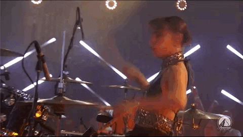 The Warning GIF by 2023 MTV Video Music Awards