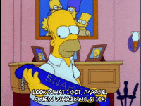 Happy Season 4 GIF by The Simpsons