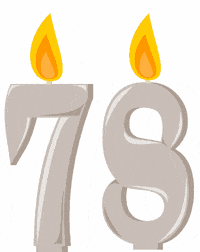 Birthday Flickering GIF