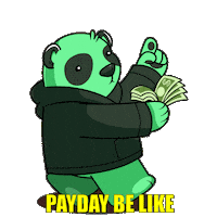 Pay Day Money Sticker by SuperVerse