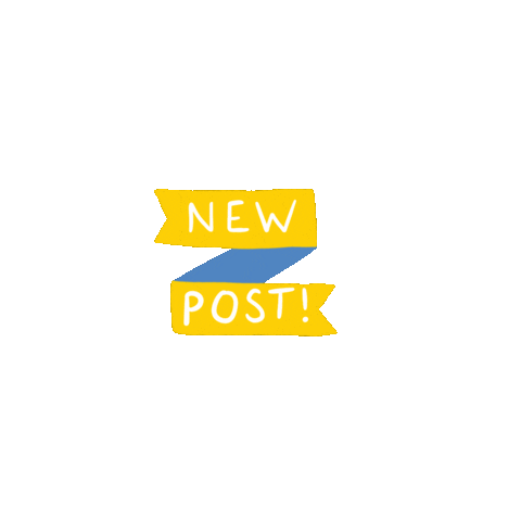 New Post Hound Sticker by Greyhound Rescue