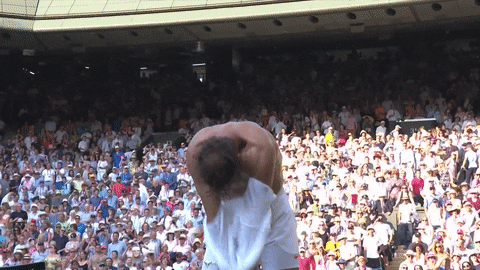 centre court tennis GIF by Wimbledon