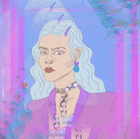 isabeloconnor fashion pink illustration girls GIF