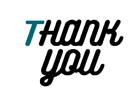 Thank You Sticker by rechtstutor