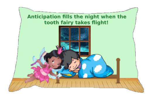 Tooth Fairy Love Sticker