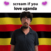 Uganda Flag GIF