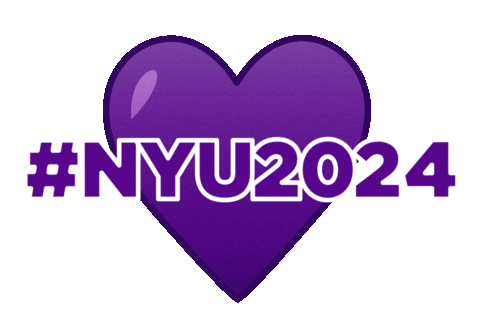 Nyc Graduation Sticker by New York University