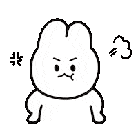 jr_1485_ rabbit baekhyun bbh 백현 Sticker