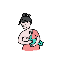 Breastfeed Sticker by nadrosia