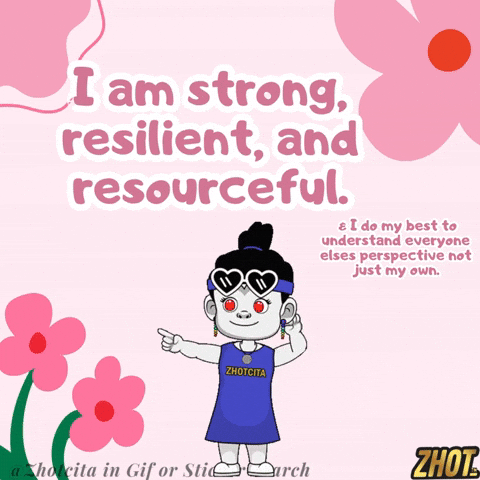 Strength Mindset GIF by Zhotcita