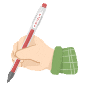 Pencil Pen Sticker