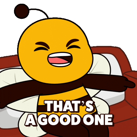 So Good Lol Sticker by Plan Bee Studios