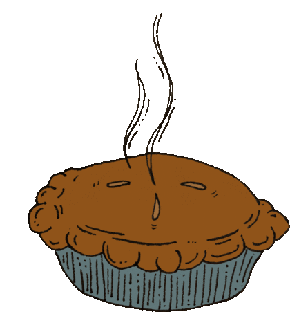 Food Pie Sticker by a n n a + n i n a