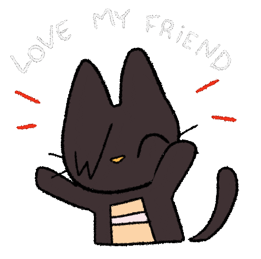 My Hero Academia Cat Sticker by Zoé p. illustration