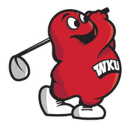Big Red Golf Sticker by Western Kentucky University