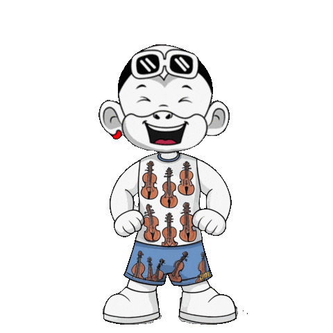 Violin Instrument Sticker by Zhot