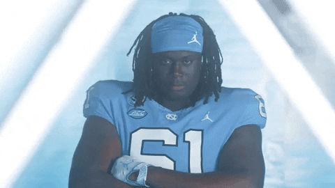 North Carolina Football GIF by UNC Tar Heels